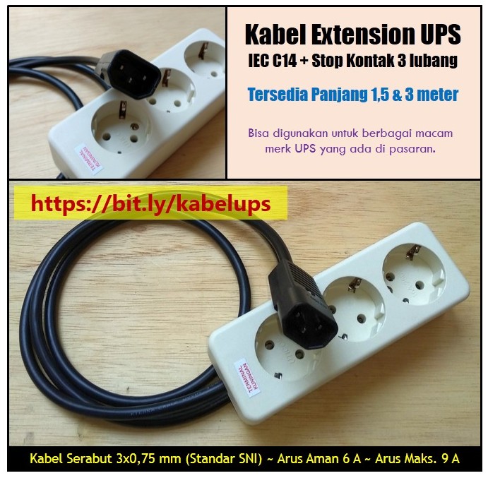 witsandz's tweet photo. @hrdbacot #lapakcot 
Untuk yg membutuhkan kabel olor UPS. Bisa untuk berbagai macam merk UPS.
Harga mulai Rp 75.000,-

https://t.co/NfJUU0UeRd https://t.co/btD341dCYu