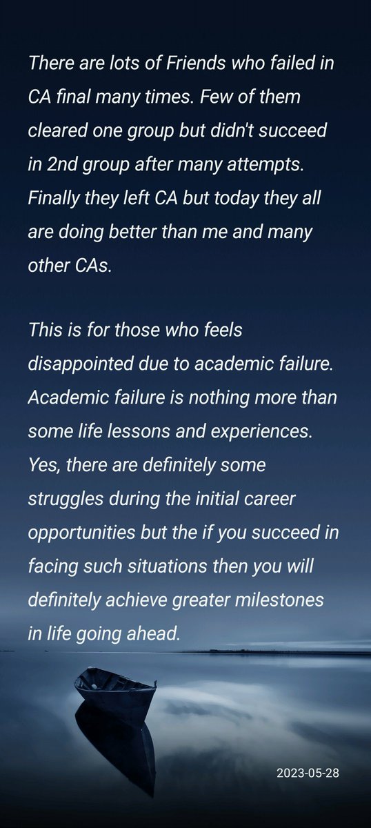 Message to all CA Students 👍🏻🙏🏻
#ICAI #CAStudents