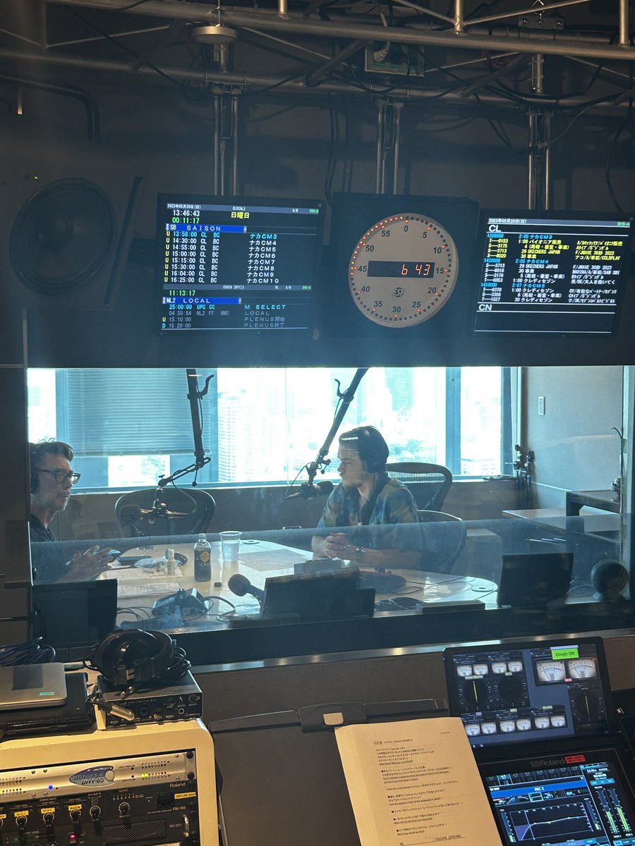 Oscar Jerome (@oscjerome) on Twitter photo Live now! 🇯🇵 📻 <a href="/jwave813fm/">J-WAVE 81.3FM</a> <a href="/ChrisDPeppler/">Chris Peppler</a> #jwave #tokiohot100 Live now! 🇯🇵 📻 <a href="/jwave813fm/">J-WAVE 81.3FM</a> <a href="/ChrisDPeppler/">Chris Peppler</a> #jwave #tokiohot100