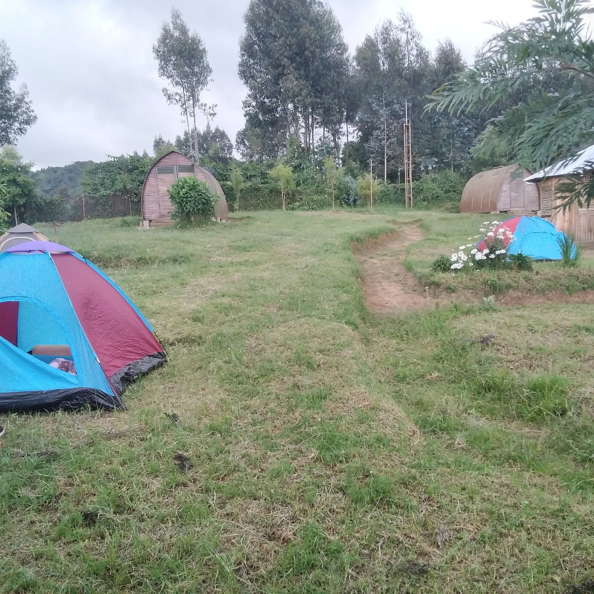 My morning View at Bitenga Base camp