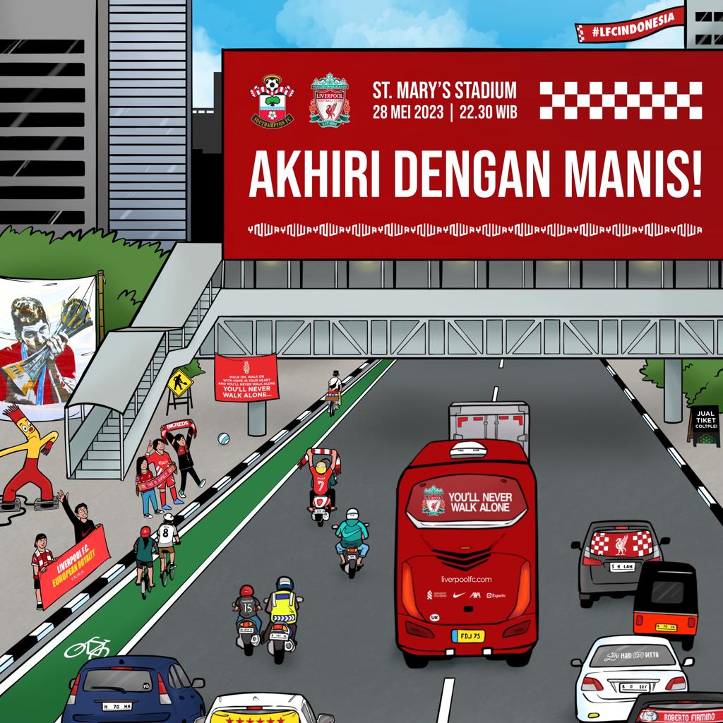 LFCIndonesia's tweet photo. Bersama-sama mendukung hingga laga terakhir. 🛣️❤️

𝐀𝐤𝐡𝐢𝐫𝐢 𝐝𝐞𝐧𝐠𝐚𝐧 𝐦𝐚𝐧𝐢𝐬, 𝐑𝐞𝐝𝐬! ✊

#SOULIV #LFCIndonesia https://t.co/w7pENAyPY2