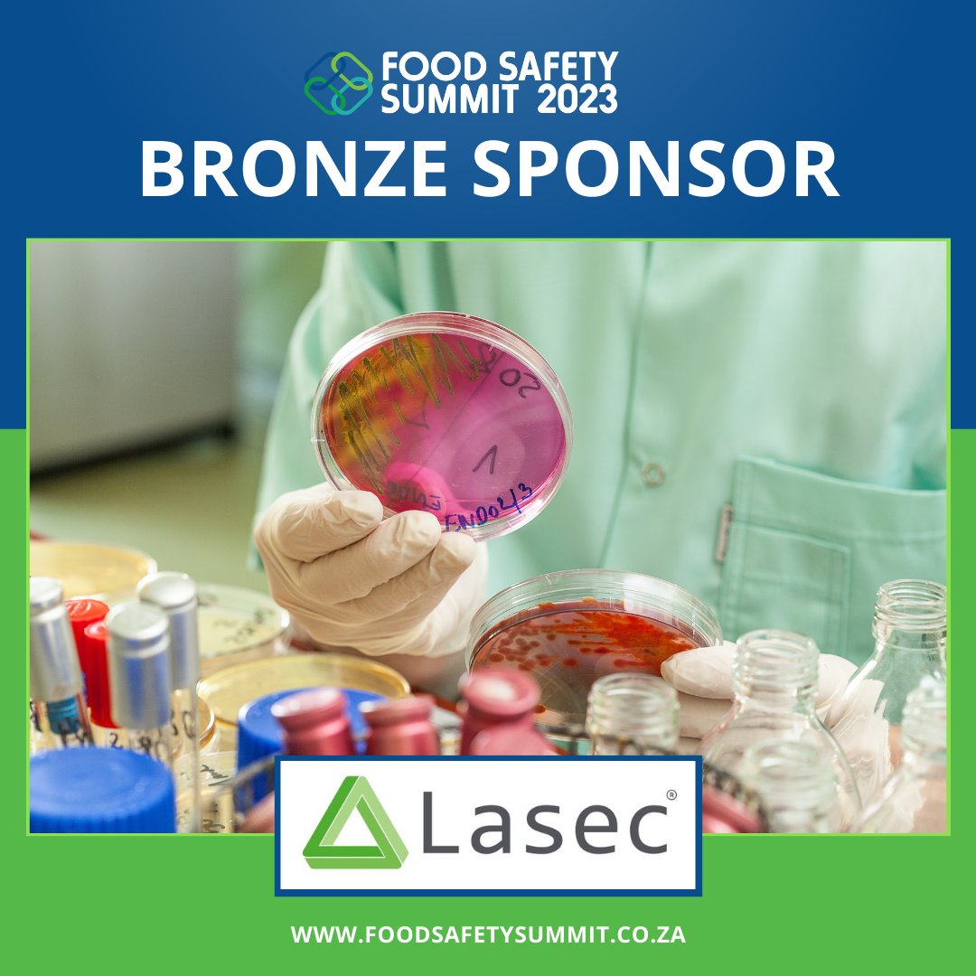 Our bronze sponsor, Lasec® has been supplying quality, dependable solutions, and services to the laboratory and scientific community for over 75 years. Read more here - lasec.com

#foodsafetyculture #foodsafetysystems #fss2023 #foodindustry #foodlaboratory