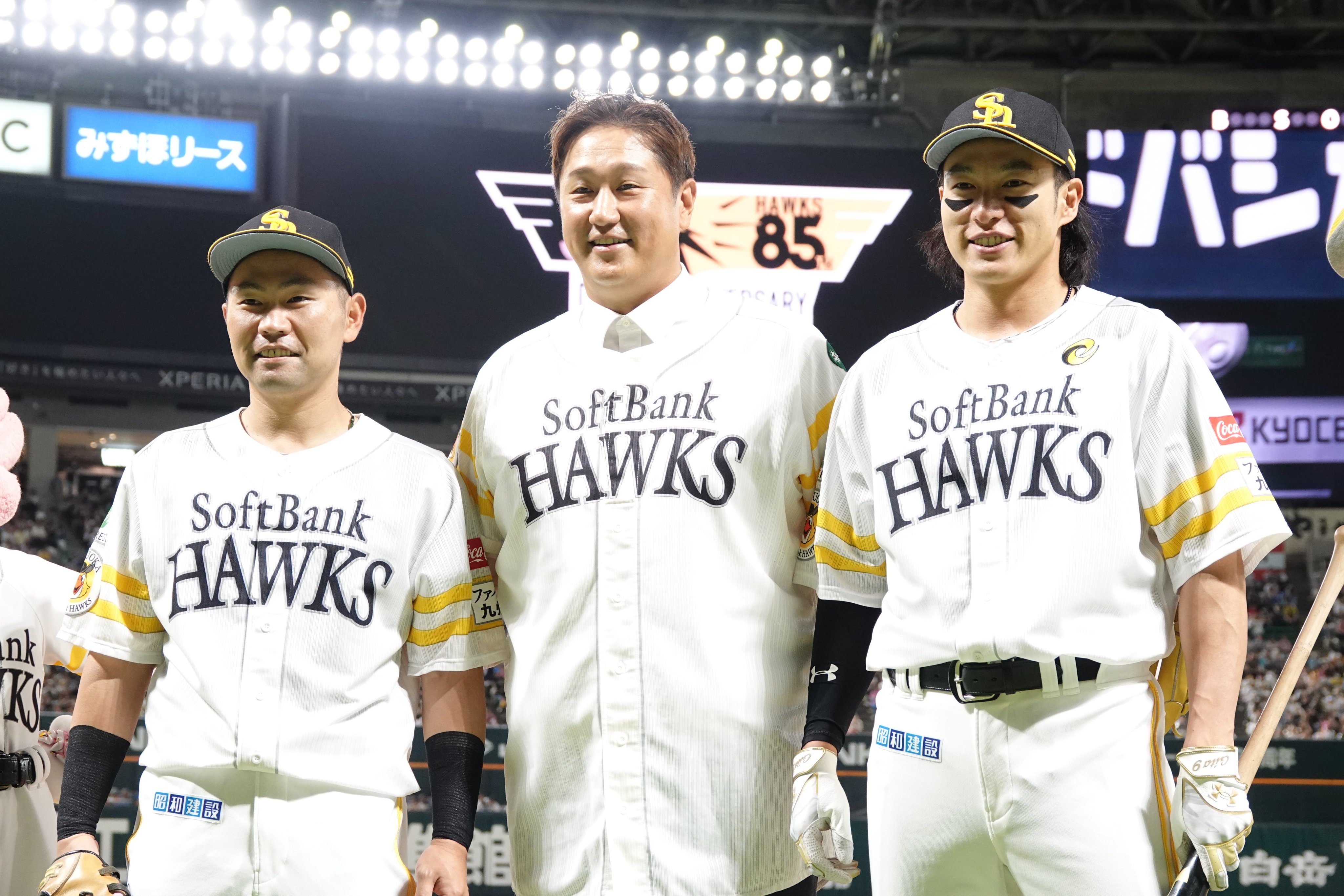 柳田悠岐&中村晃　ソフトバンクホークス球場配布ボブルヘッド 鷹フル（ホークス専門メディア） on X: 