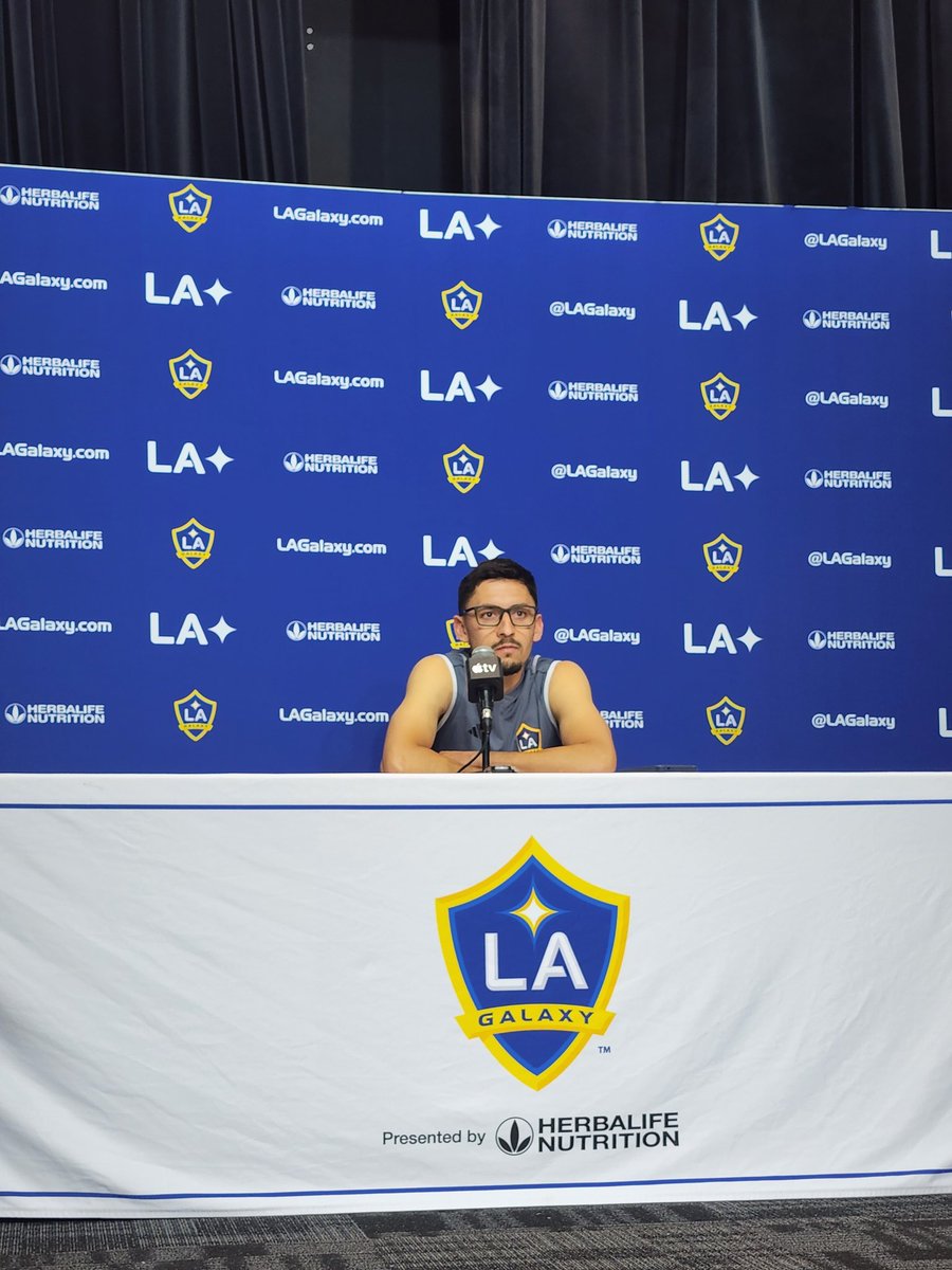 A bit unusual as Mark Delgado starts us off instead of Greg Vanney in the presser.
'90| 0-1 | #LAvCLT | #MLS | #LAGalaxy| #ForTheCrown