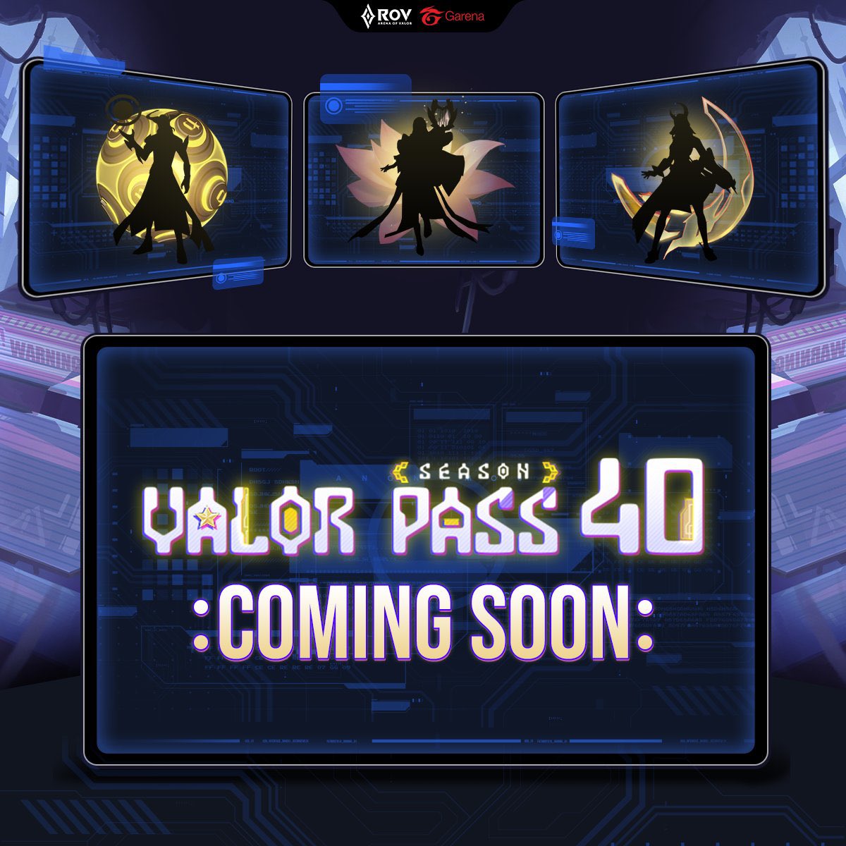 ꒰ แจก valor pass season 40 1ea ꒱

♡ᵎ กติกา rt only (ถ้าสุ่มเจอfollowerจะแจกแบบขั้นสูงให้นะคะ)

p.s. ถ้าfollowerเกิน1000ก่อนสุ่ม เค้าแจกเพิ่มอีก1คนค่ะ😽

⏱️ : ประกาศ 3/6 8pm
#rov
