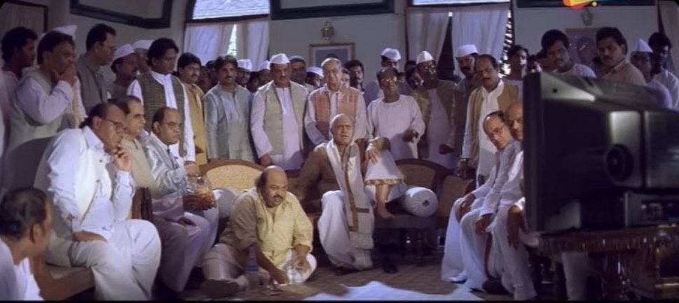 rishibagree's tweet photo. Opposition watching the live telecast https://t.co/kKaMfOLoLz