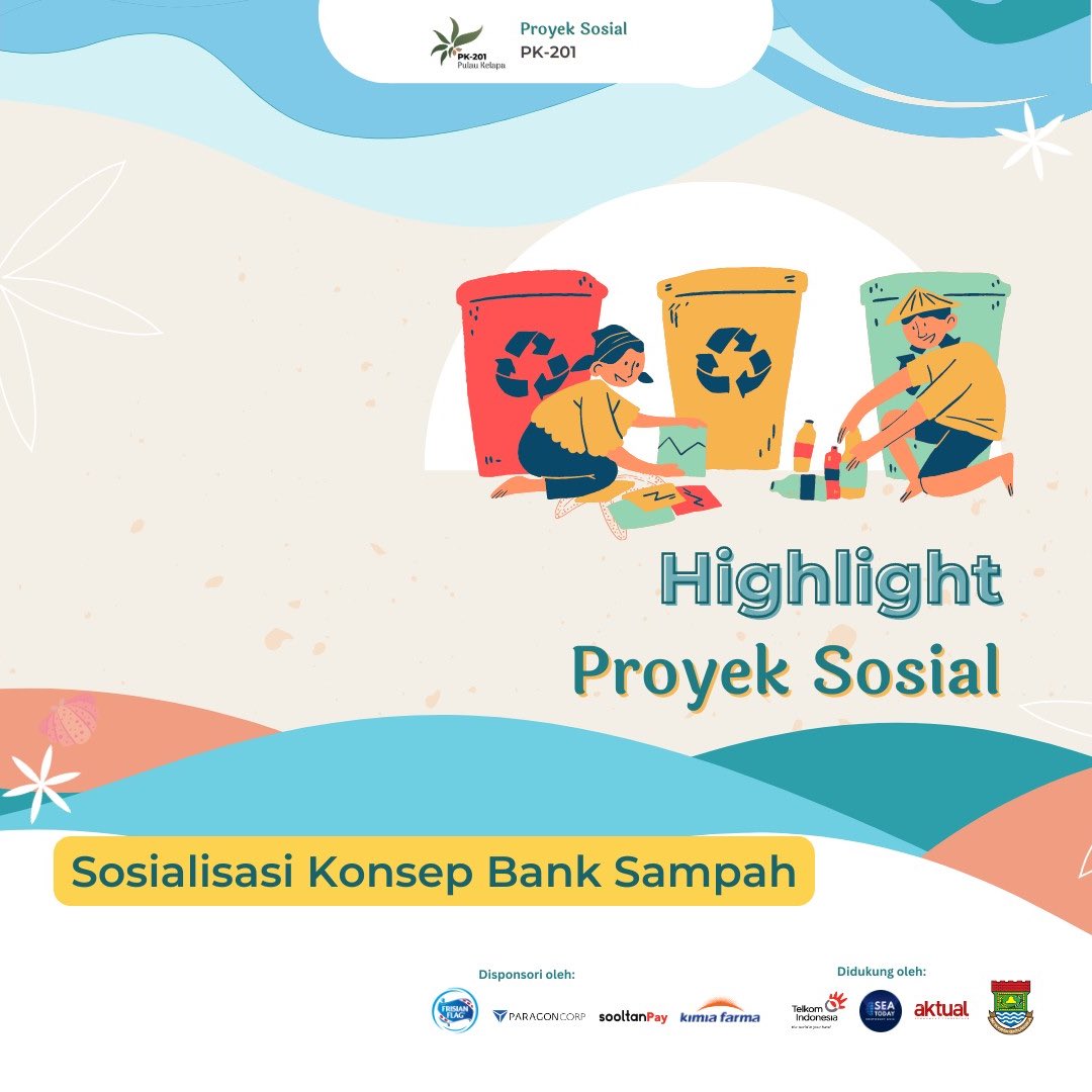pk201_lpdp's tweet photo. Kuis dadakan untuk Sobat Coco 👉 sebutkan, apa saja 3 kategori pemisahan sampah?

Nah, kalau ikut menyimak Sosialisasi Konsep Bank Sampah di kegiatan Sospro PK-201 kemarin pasti tau deh... atau kalian juga bisa cek kunci jawabannya pada post di atas. https://t.co/iXJTcQIYLQ