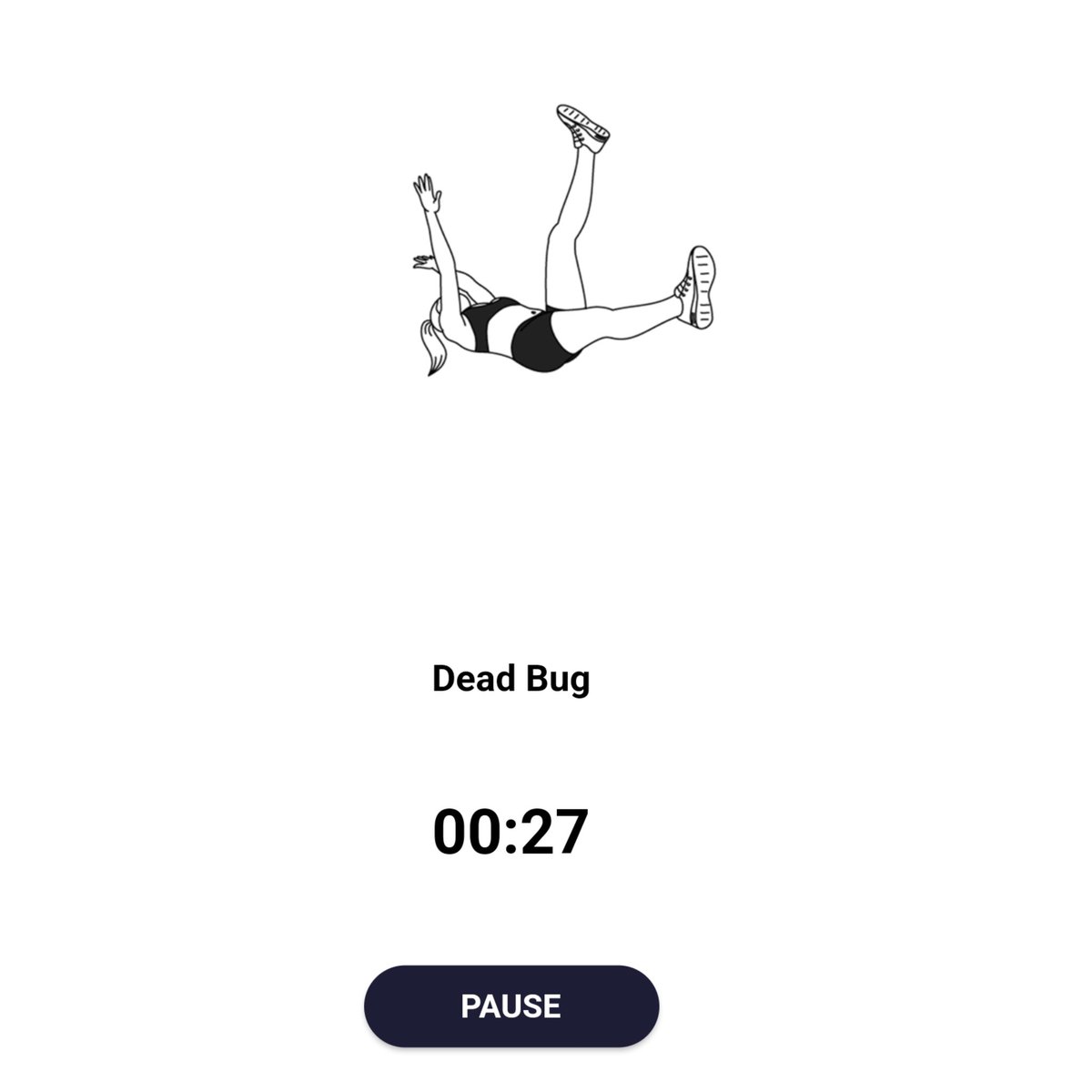 roopalikshukla's tweet image. Kya kya naam rakh dete hein exercises ke😂
#DeadBug