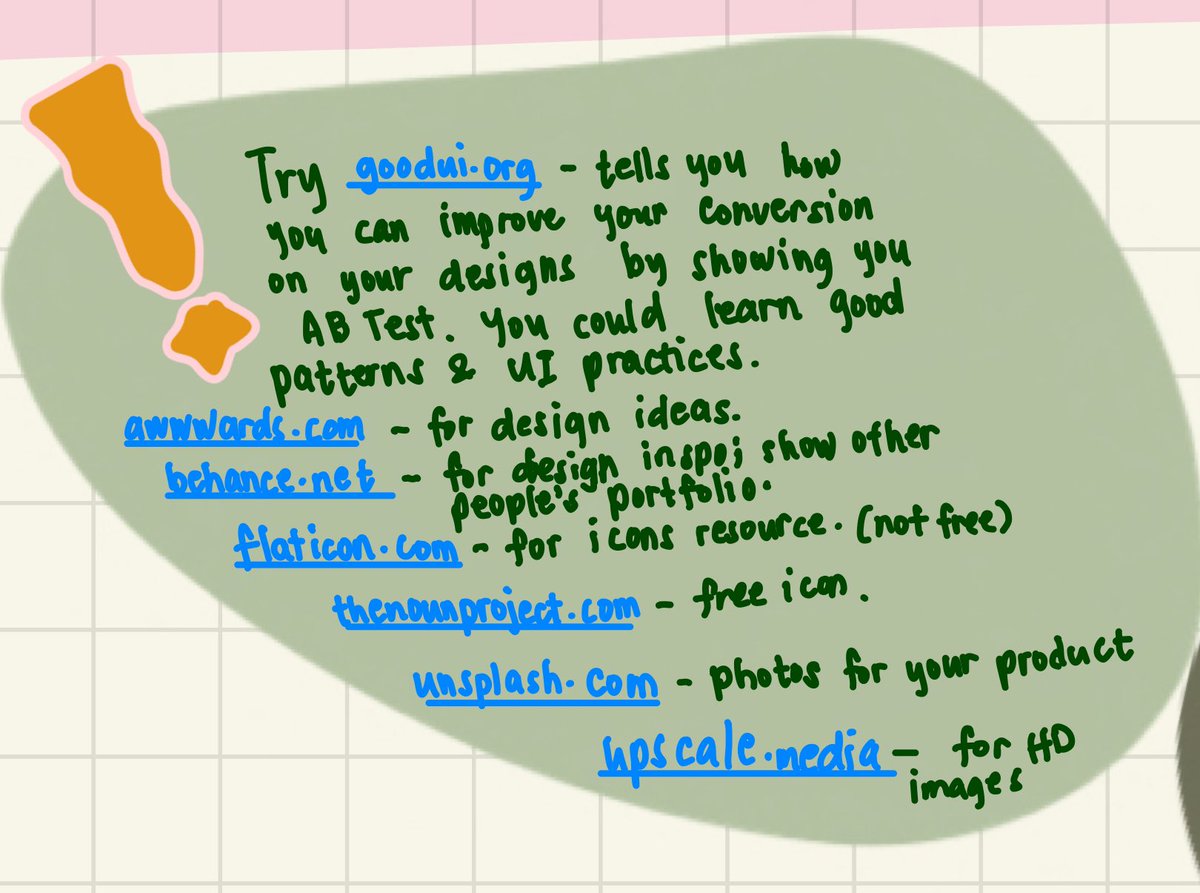 MelStudyDesign's tweet photo. A deep view of resources I got from my Udemy course. Sharing for my fellow newbie #uiux designers out there! 👩💻
https://t.co/TapvhA9dJ5
https://t.co/TJxMIw8Siw
https://t.co/d4YuvweWry
https://t.co/tXpu4IiEFW
https://t.co/LNztj2J90O
https://t.co/C4dULjQeLT
https://t.co/SwvlDvZi3r https://t.co/KlpciP6TxJ