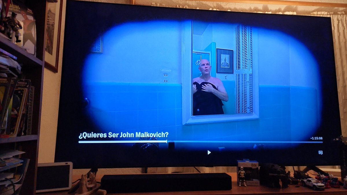 No dejes de verla 🎬🎥‼️
Que ya la van a quitar‼️
#JohnMalkovich