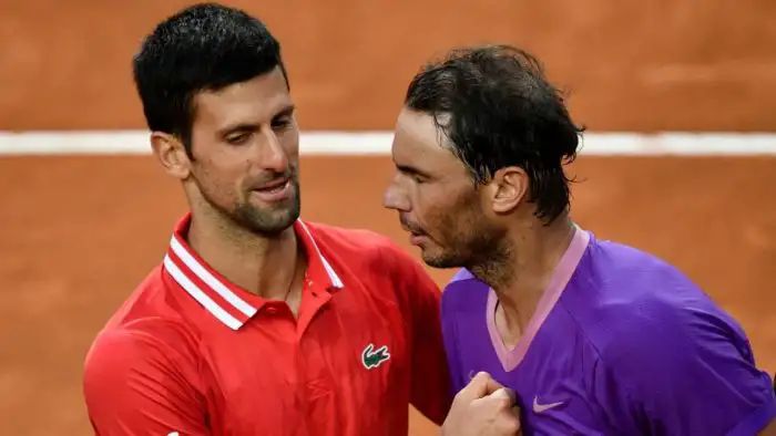 #NovakDjokovic joked that he was a relieved man after #RafaNadal withdrew from the #FrenchOpen due to injury but deep down the Serbian has nothing but respect for his eternal rival, saying a part of him would leave if the Spaniard retires in 2024.

#tennisoholic #tennis