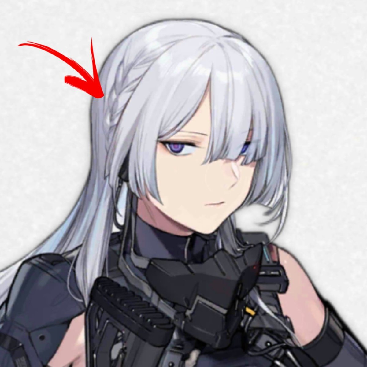 ドルフロ AK-15ってMODになってから髪を編むのは辞めたみたいだけど