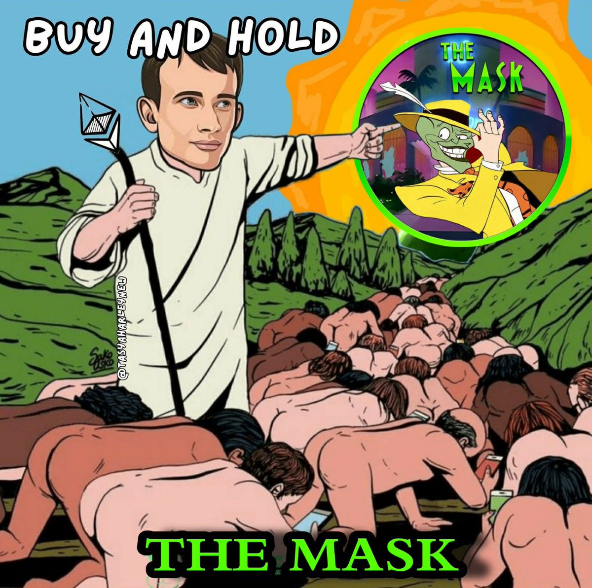 The Mask tweet media