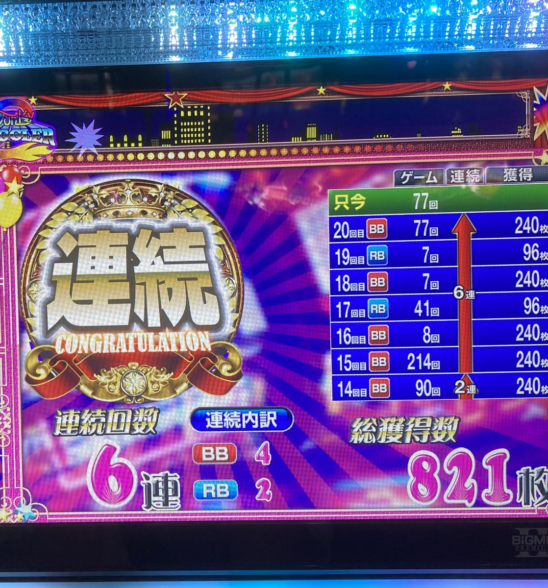 duwein13's tweet photo. 今のところ絶好調ファンキー🤡
7がいっぱいやから、設定7で！笑 https://t.co/BXKLxzTnUq