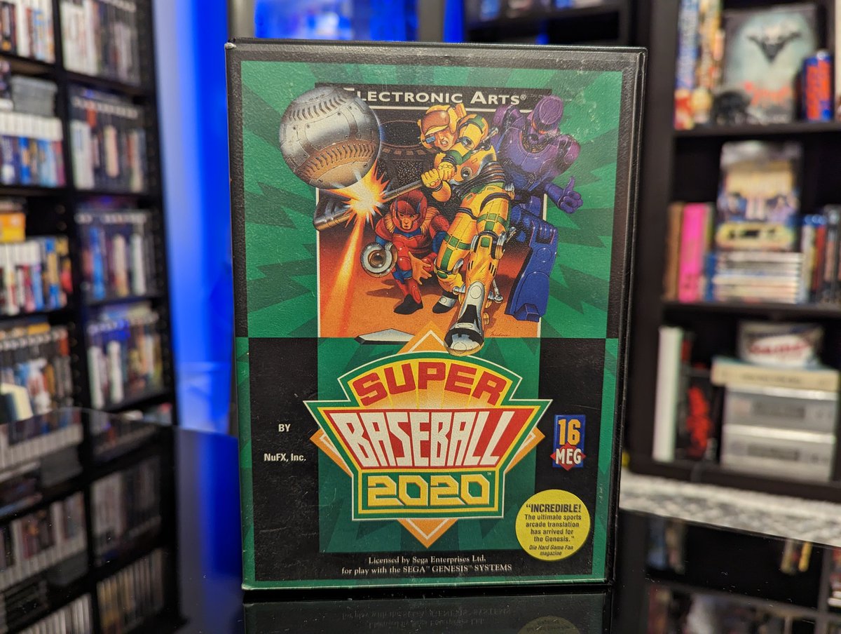bastichb64k's tweet photo. Not a huge sports game fan but I'll always make an exception for weird futuristic versions of regular sports 😎🕹️👍

#SEGAForever #sega #SegaSaturday #superbaseball2020 #RETROGAMING #neogeo #Baseball https://t.co/PKHUFXNi1W