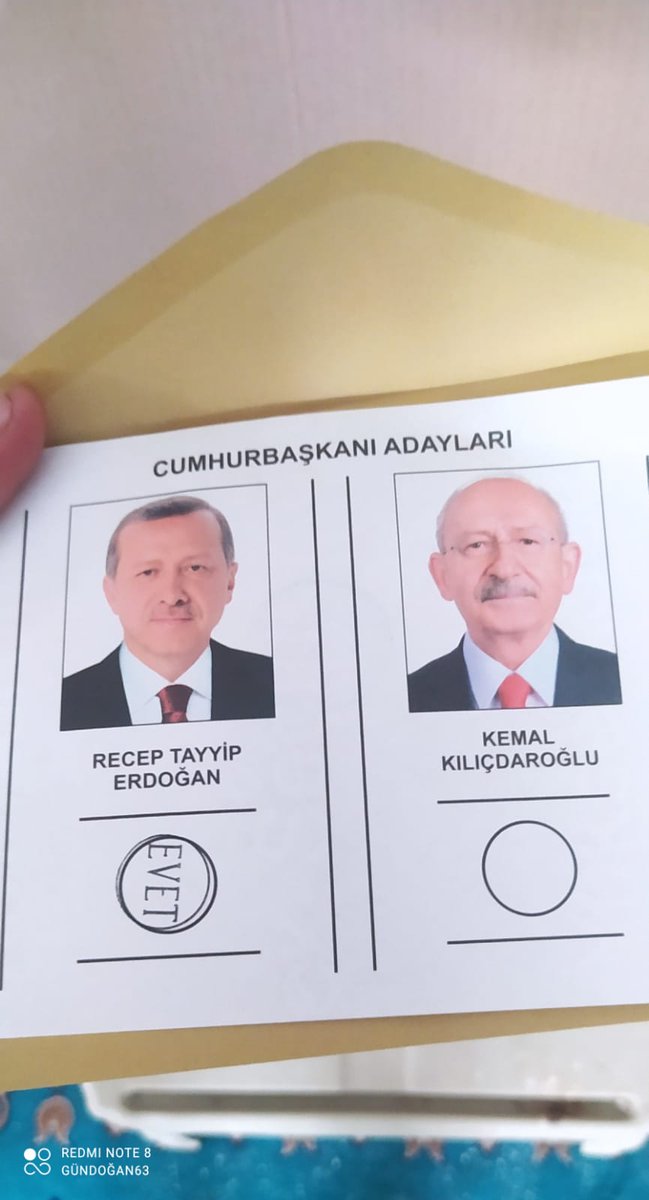 İlk turda şok oldunuz ama Allahin izni ile Bu Necip Milletin İradesiyle ikinci Turda yok Olacaksınız Yine ve Yeniden @RTErdogan  🇹🇷🇹🇷
#SensizOlmaz @suleymansoylu
#HerseyÇokGüzelOlacak