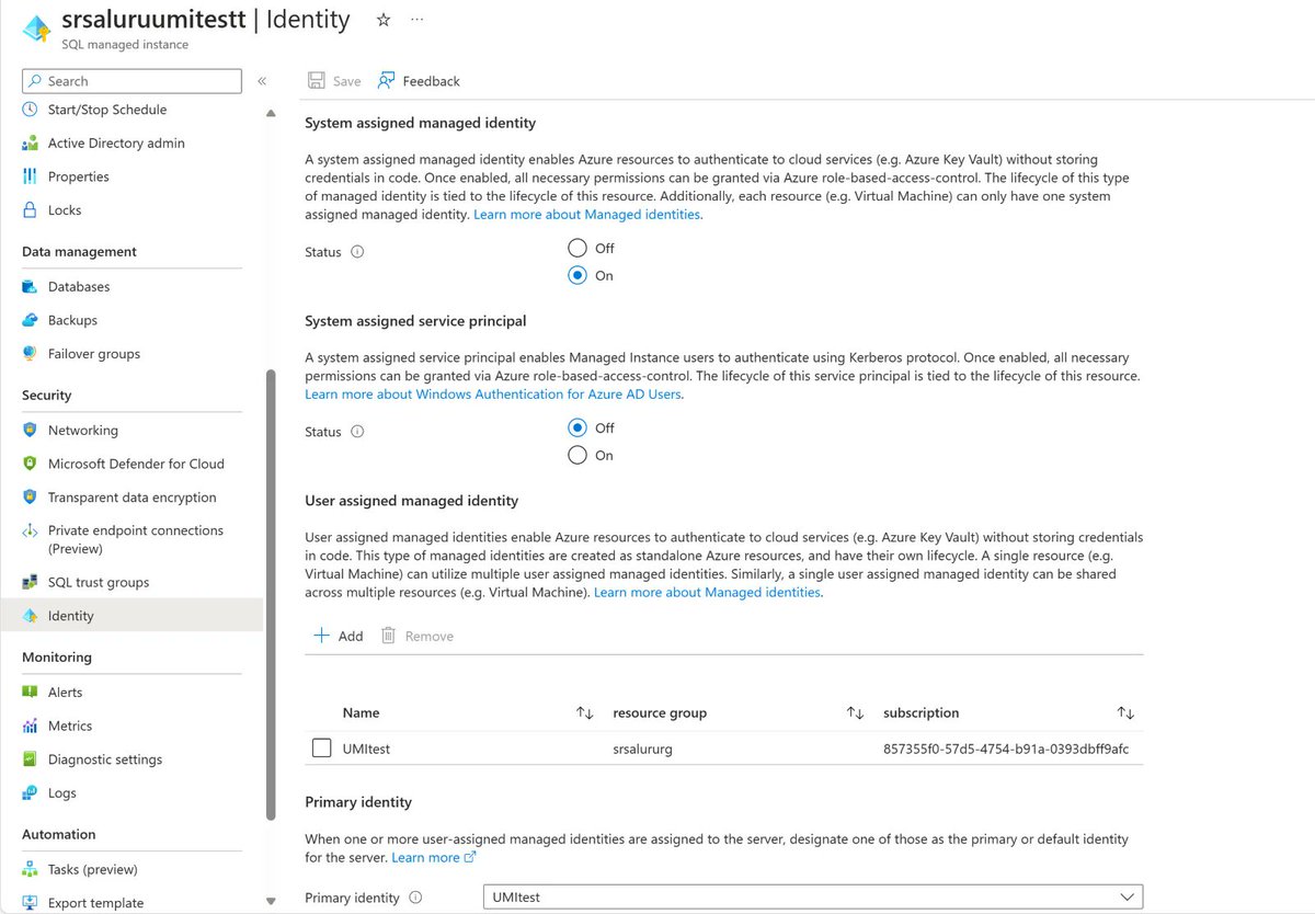 VitalyBruk's tweet image. Configure SQL Auditing to Storage Account using Managed Identity for SQL Managed Instance
buff.ly/3MRTtWO
#sqlmi #AzureSQL #database #Microsoft #madeiradata