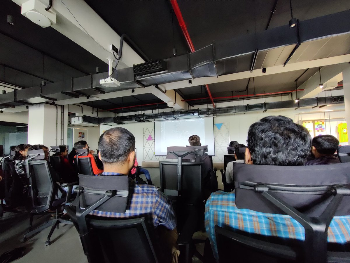 bhargav1207's tweet image. Wonderful meetup at @7SpanHQ for Laravel Live Wire.
@7SpanHQ @LaravelAhm @LaravelLiveIN @LaravelLivewire @shaileshjakhani #LaravelAhm #LaravelLive #7Span #LaravelLivewire