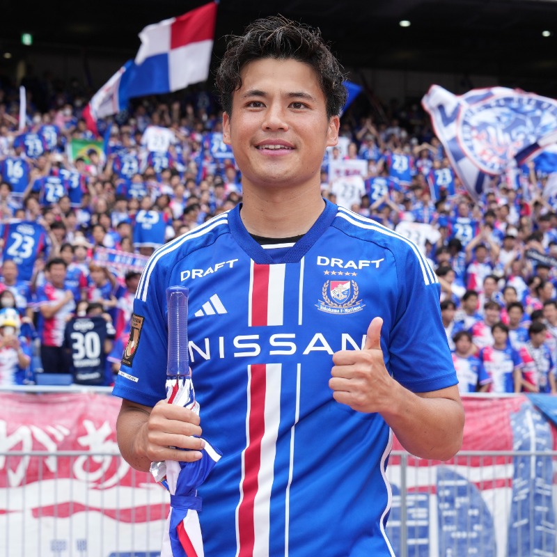 ⚓️ 待望の帰還に「心が震えた」 🇫🇷 #横浜F・マリノス FW #宮市亮