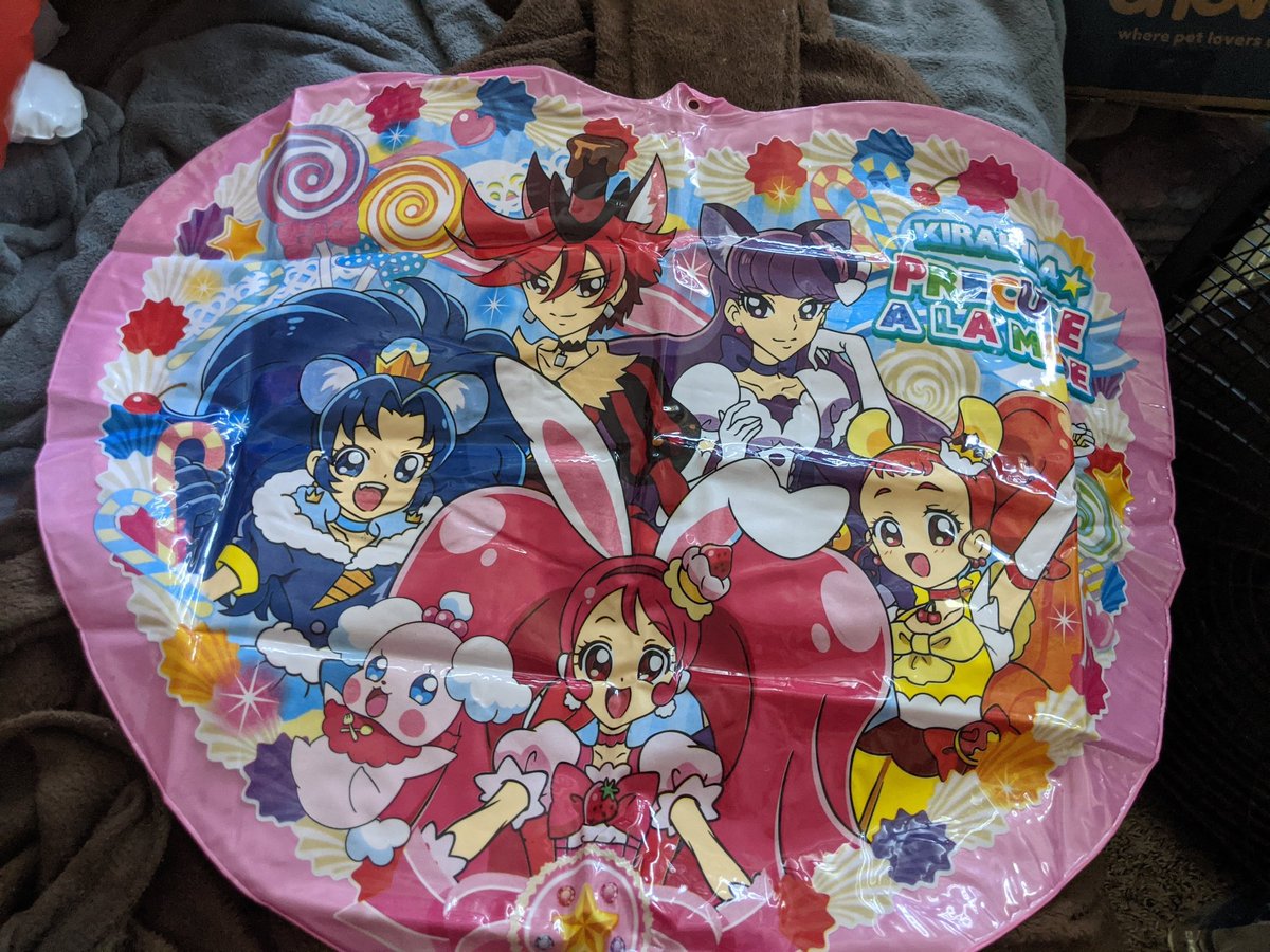 HellInflatables's tweet image. My KiraKira Precure A La Mode bonbon ball!

わたしのキラキラ☆プリキュアアラモードのボンボンボール！