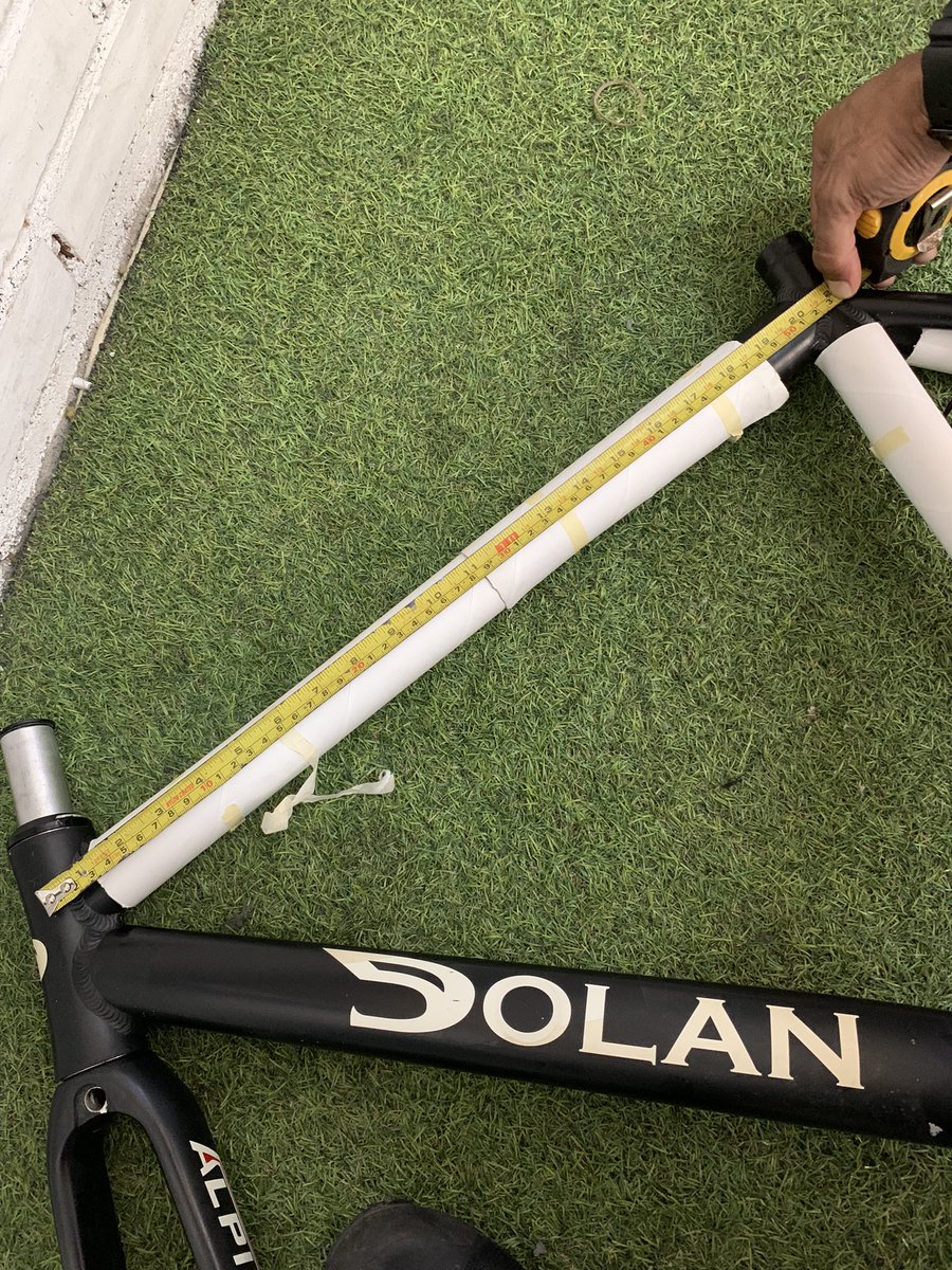 pedalsonhuman's tweet photo. #wts Frameset dolan size 52 (ternyata hitunganya sampe top tube) jual 5.5 juta  #fnfjb #frbjb https://t.co/5H7TX7lrPV