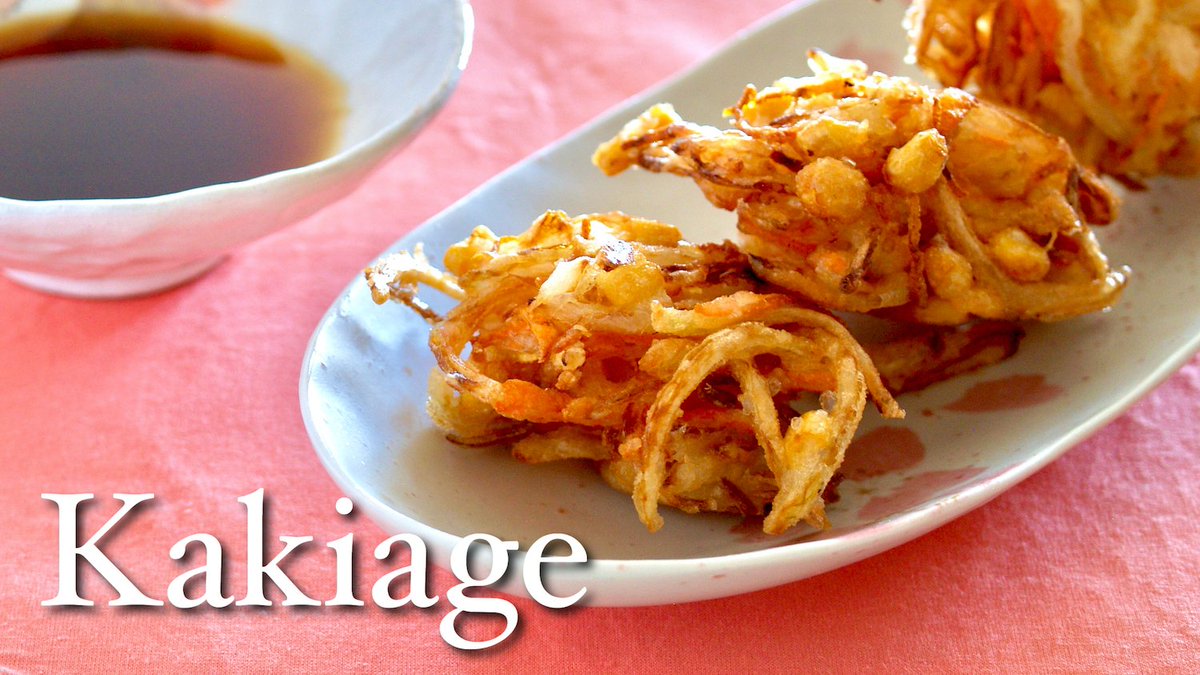 ochikeron's tweet image. Kakiage Tempura (Japanese Vegetable Fritters) 😋createeathappy.blogspot.com/2020/05/light-… #vegetablefritters #fritters #kakiage #tempura #かき揚げ #japanesefood