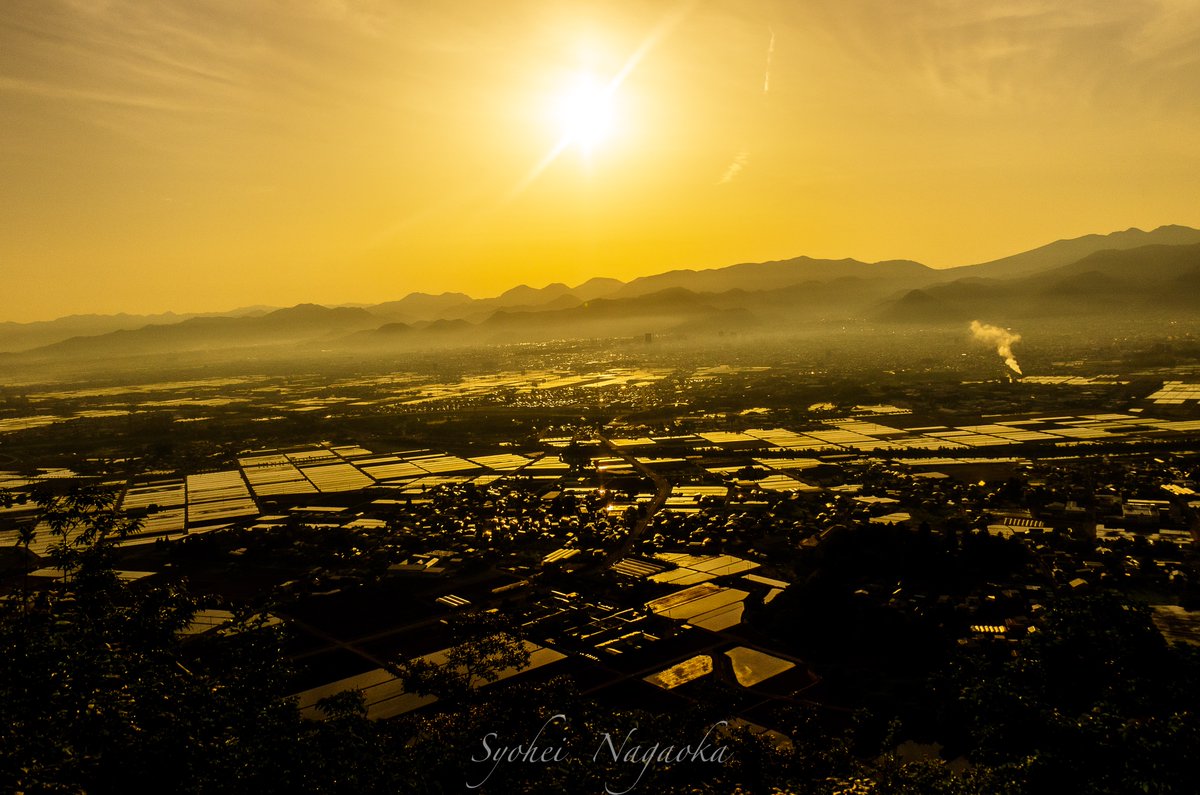 syohei_fukei's tweet photo. 水田を照らす朝日

#富神山
#山形県
#山形市
#東京カメラ部 https://t.co/1yD74ZCVBX
