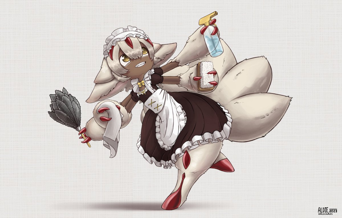 AldieArts's tweet photo. #ファプタ #Faputa #メイドインアビス #MadeInAbyss #maid https://t.co/zflbIZc4fg