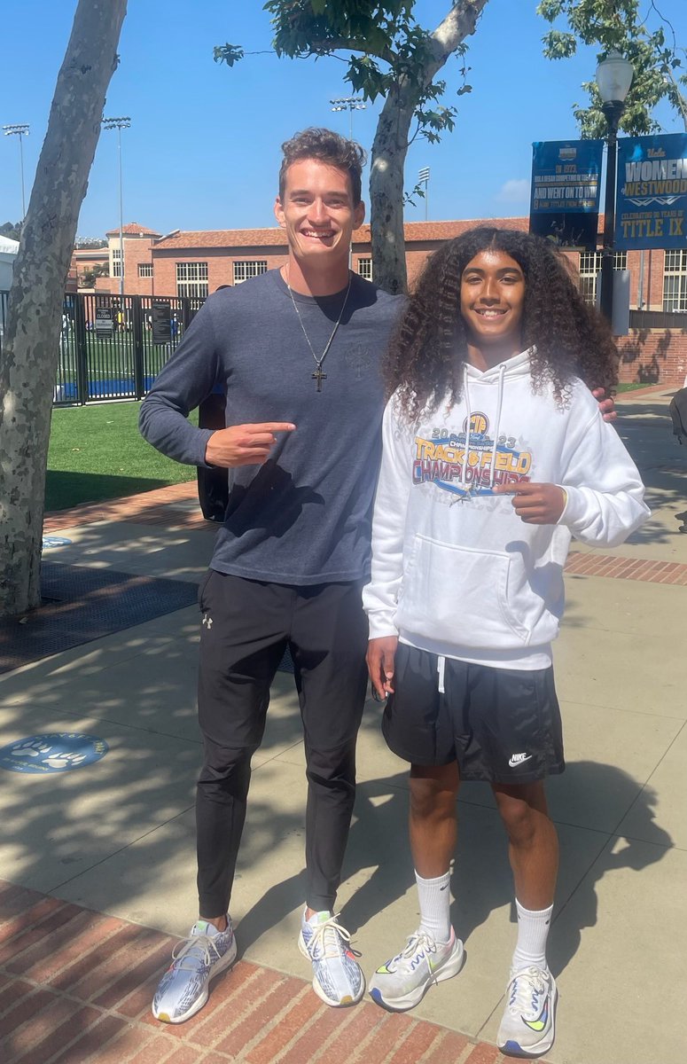 USATF Los Angeles Grand Prix @usatf Trevor Bassitt @TrevorBassitt30 #journeytoGold Dario Garrett @THHSAthletics @CoachJTAyers @PrepCalTrack