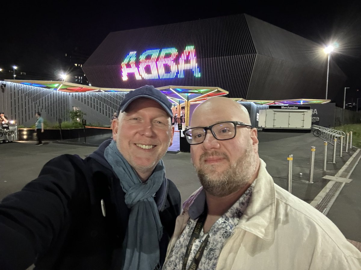 ABBATheFans's tweet photo. Once again, ABBA Voyage delivered (wow‼️)🎶 🙏 This time accompanied by my good friend Ivan. A blessing meeting so many other fans last night 🤗❤️ https://t.co/O7dkcClFQf #ABBAVoyage #abba https://t.co/q9mqWTtU9y
