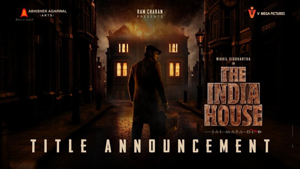 @alwaysramcharan and Vikram Reddy's V Mega Pictures and Abhishek Agarwal Arts announce their first film ‘The India House’ with a power-packed motion video. 

#TheIndiaHouse #RamCharan #VikramReddy #AbhishekAgarwal #MovieAnnouncement