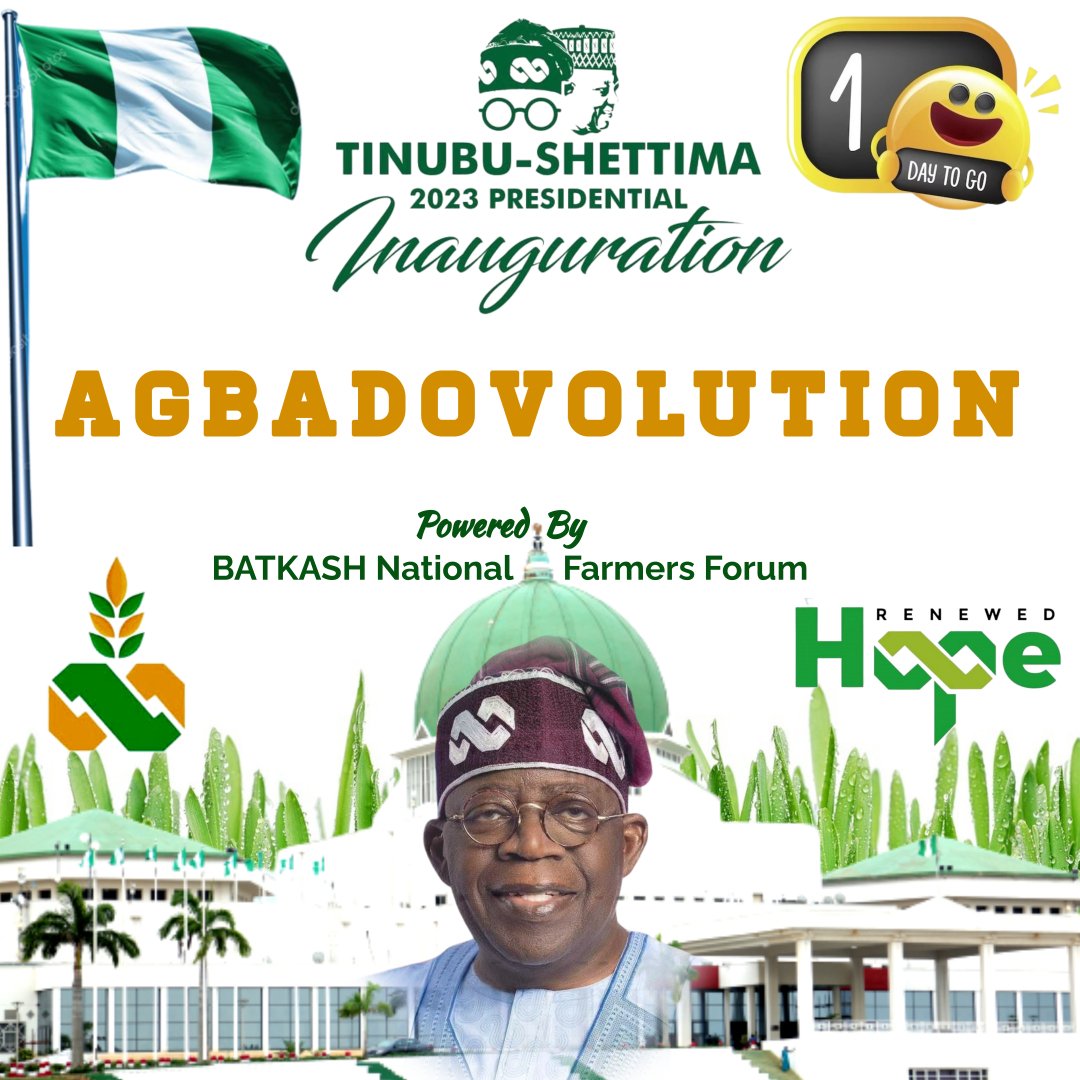 moman4real's tweet photo. #Agbadovolution: 
Rural based Nigerians Are Not Criminals, They Are Not Destructive, They Are Not Deceptive. They Are Progressive, Developmental And Are All Interested To Make Nigeria Work Through Agriculture. 

#NigeriaFirst 
#AsiwajuIsHere 
#NigeriaFarmers 
#CountDown2May29th https://t.co/w2a1raj7Sn