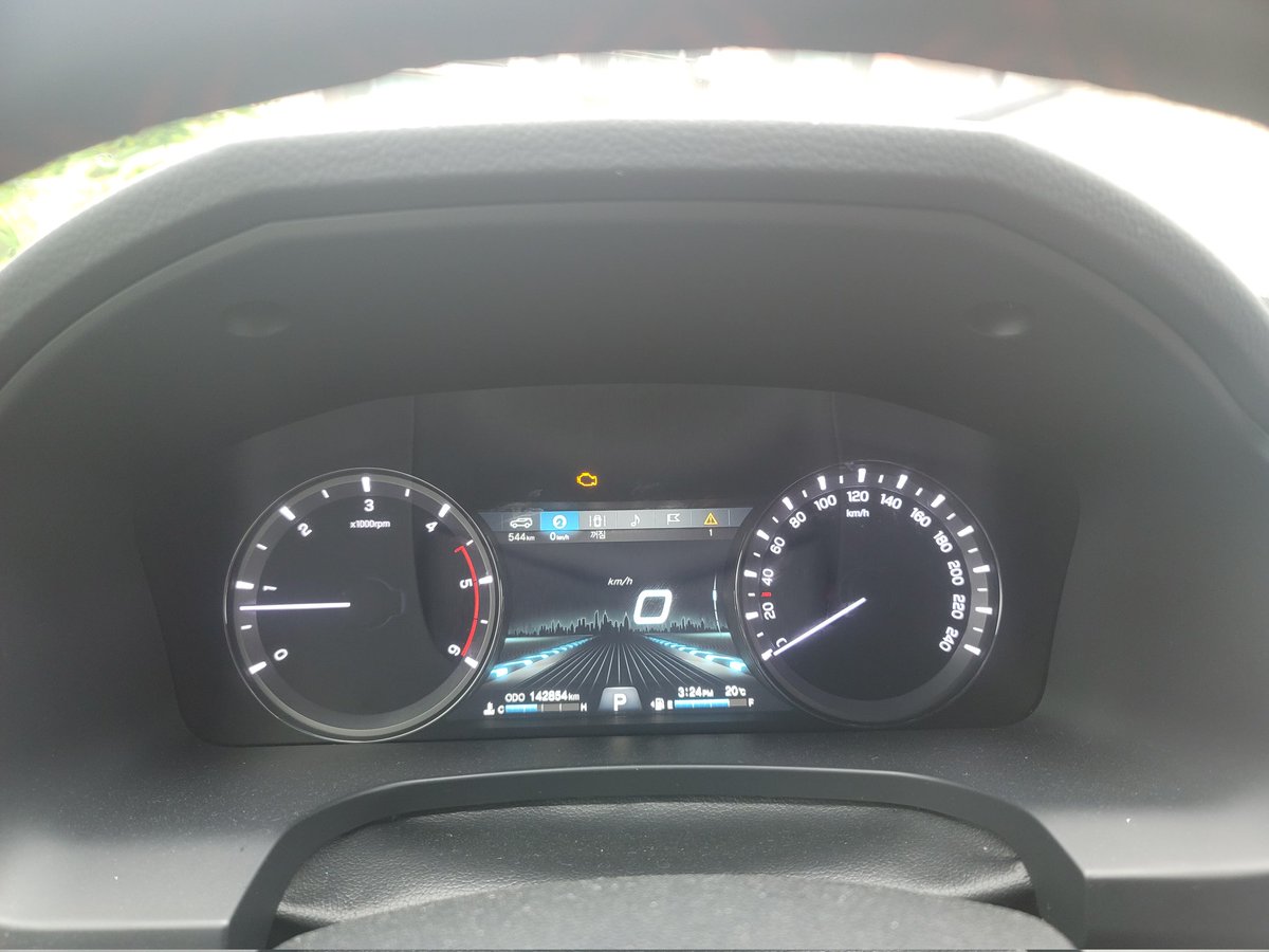 헉~갑자기 엔진 체크등 떴네요ㅜㆍㅜ 휴일이라 센터 안여는데