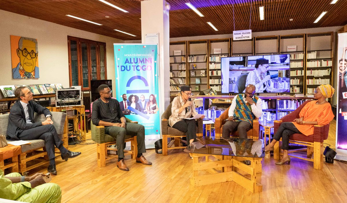 IFTogo's tweet photo. #FranceAlumniDay #FranceauTogo #filièresporteuses #parolesdexperts #excellencetogolaise #etudessuperieures
La célébration des Alumni France Togo tant annoncée, a tenu ses promesses au cours d’une soirée riche en partages d’histoires inspirantes... https://t.co/xwMuutr7EO