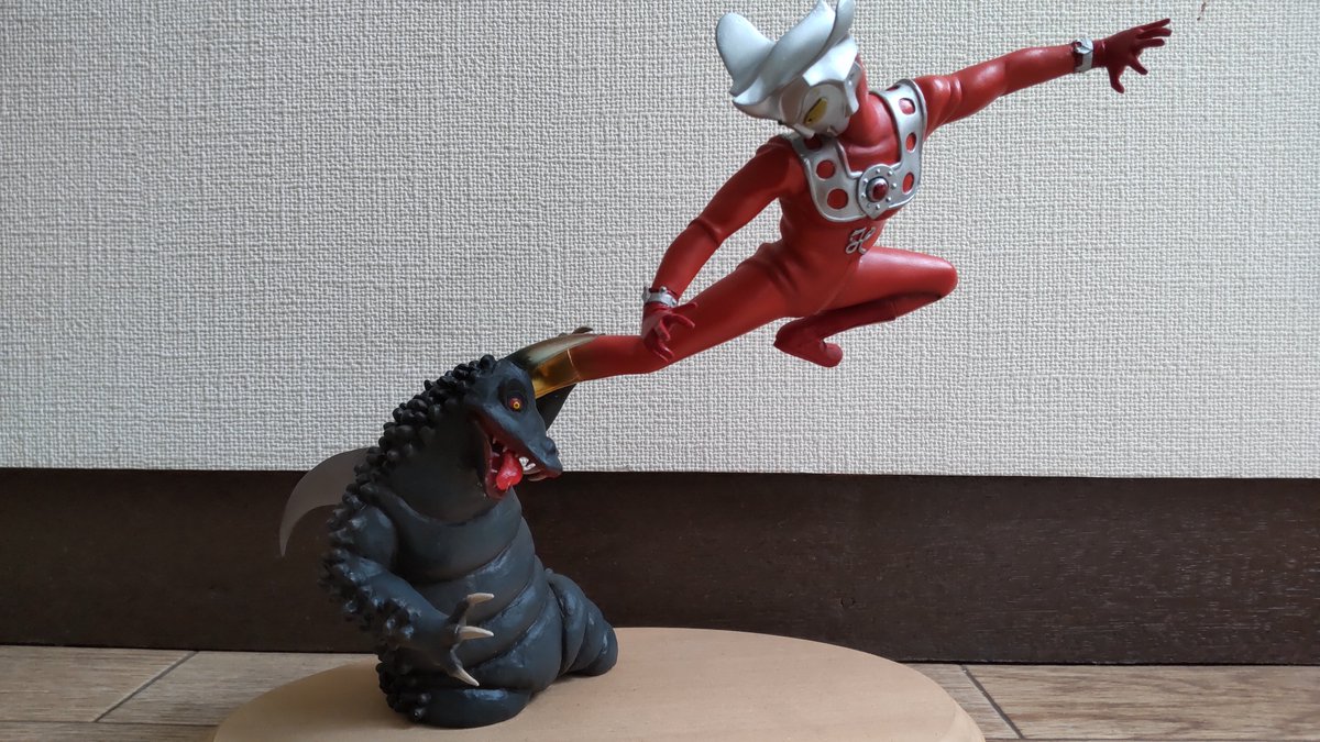 ウルトラマンレオ VS ブラックギラス ガレージキット ウルトラ怪獣
