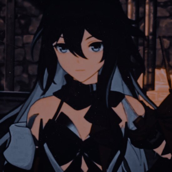 ⠀

⠀⠀⠀⠀⠀Both were people of a few words every now and then, so something like this was to be expected. While they're just squinting yet focused, she's causally staring back at them.

⠀