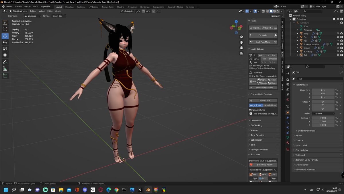 Same avatar with different outfits^_^
If anyone is looking to get any kinda avatar just DM me

#VRC #vrchatfurry #VRChat_world紹介