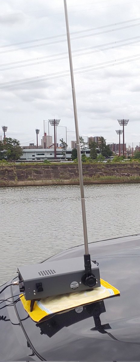 aichiSK307's tweet photo. 愛知県刈谷市鬼城公園対岸より
みやざきCB001局  54/55
くまもとIA52局  54/55
イワテB73局/6  54/56
サガOG45局  55/55
サガHI39局  53/54
カノヤRT23局  53/52
ヒョウゴZZ285局/6  55/55

FB QSOありがとうございました。
やっとでシーズンインできました。 https://t.co/ekMS64xoDC