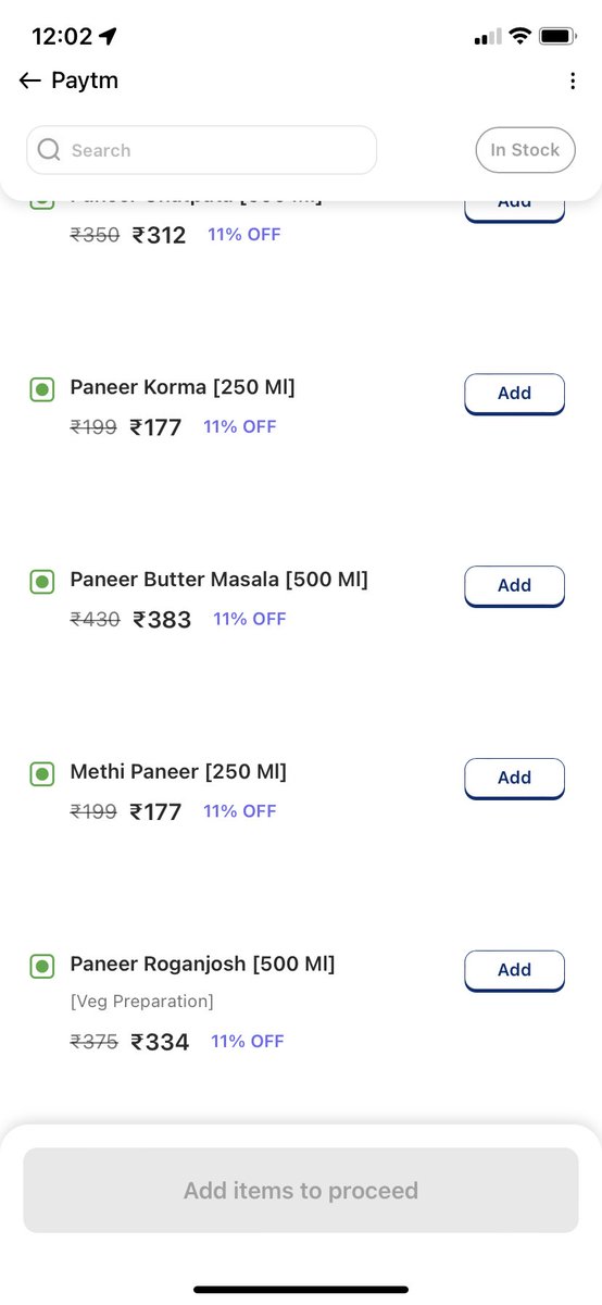 @Paytm @ONDC_Official #Ondc was meant to give #RightPrice , but its showing #doublePrice than @zomato . #FairPrice #Parliament Even the Base price is #Inflated, if #zomato #Discount is removed.