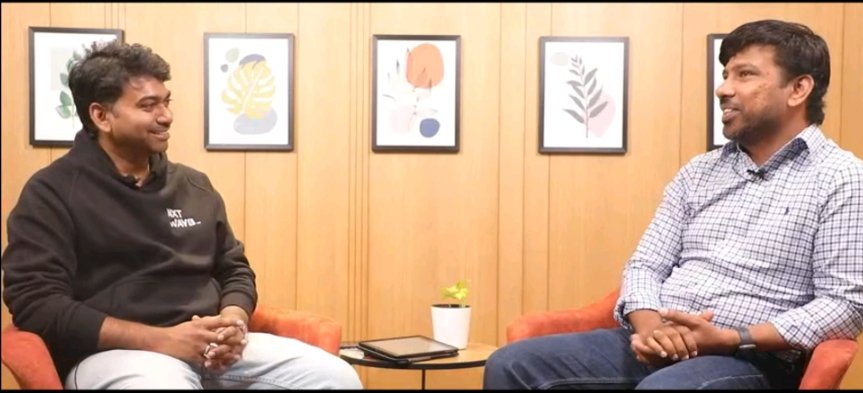 yogeesh_sai's tweet image. Thank you sir for giving wonderful insights of tech industry on how it works Thank you nxtwave for keeping this wonderful podcast #nxtwave #avinashsir #praveen Nagarajan #meesho