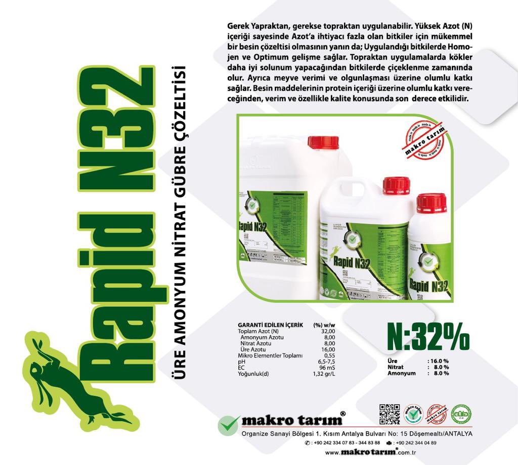 Harun2407's tweet image. #Azot Bitki Beslemede Eksik Olmasın . Sorun Varsa ; Çözüm : @makrotarim #makrotarim #BitkiBeslemeUzmanı #Azodoor #RapidN32 #ToppingGreen