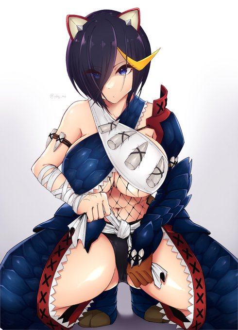 納品したやつ
テミスにナルガ着せました
リクありがとうございました! 