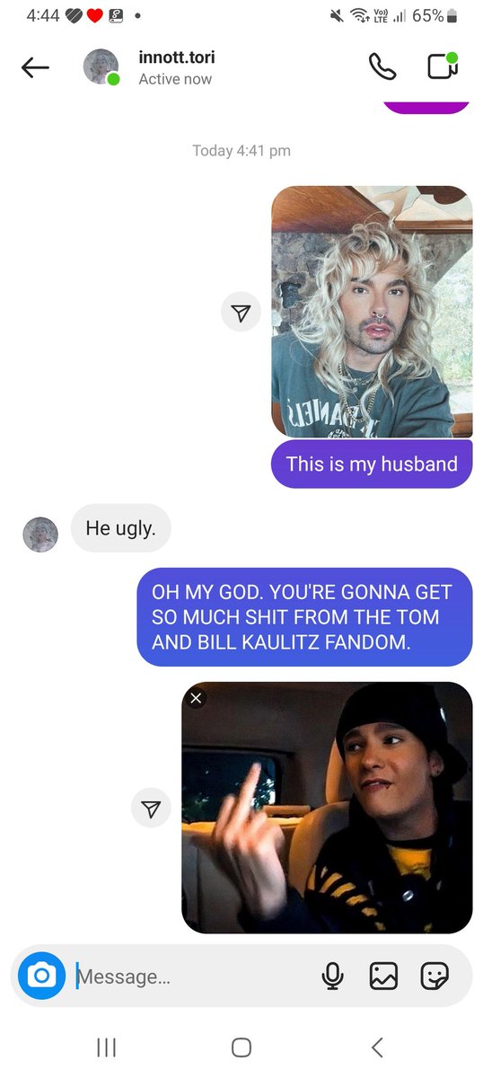 Everyone....this is what my niece said about Bill, isn't she so nice! 🩷🙄