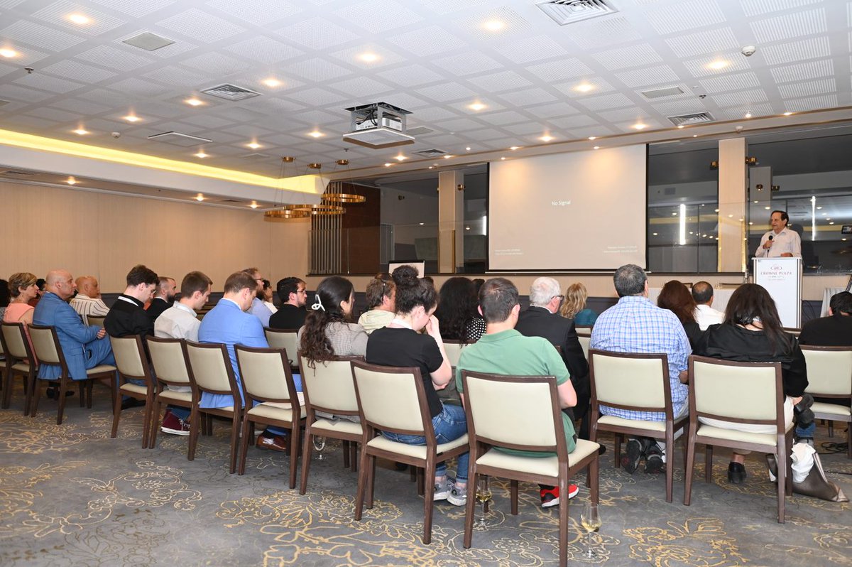 mecarc's tweet photo. MECARC`s first annual international conference was a great success! Between the 16th-18th of May, a remarkable expert insights and stimulating discussions gathered at the Crowne Plaza Hotel with a vibrant poster competition and in which Mr. Dan Meridor was a keynote Speaker.>> https://t.co/3IYBmVkUDe