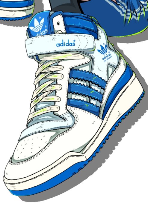 「nike white footwear」 illustration images(Latest)