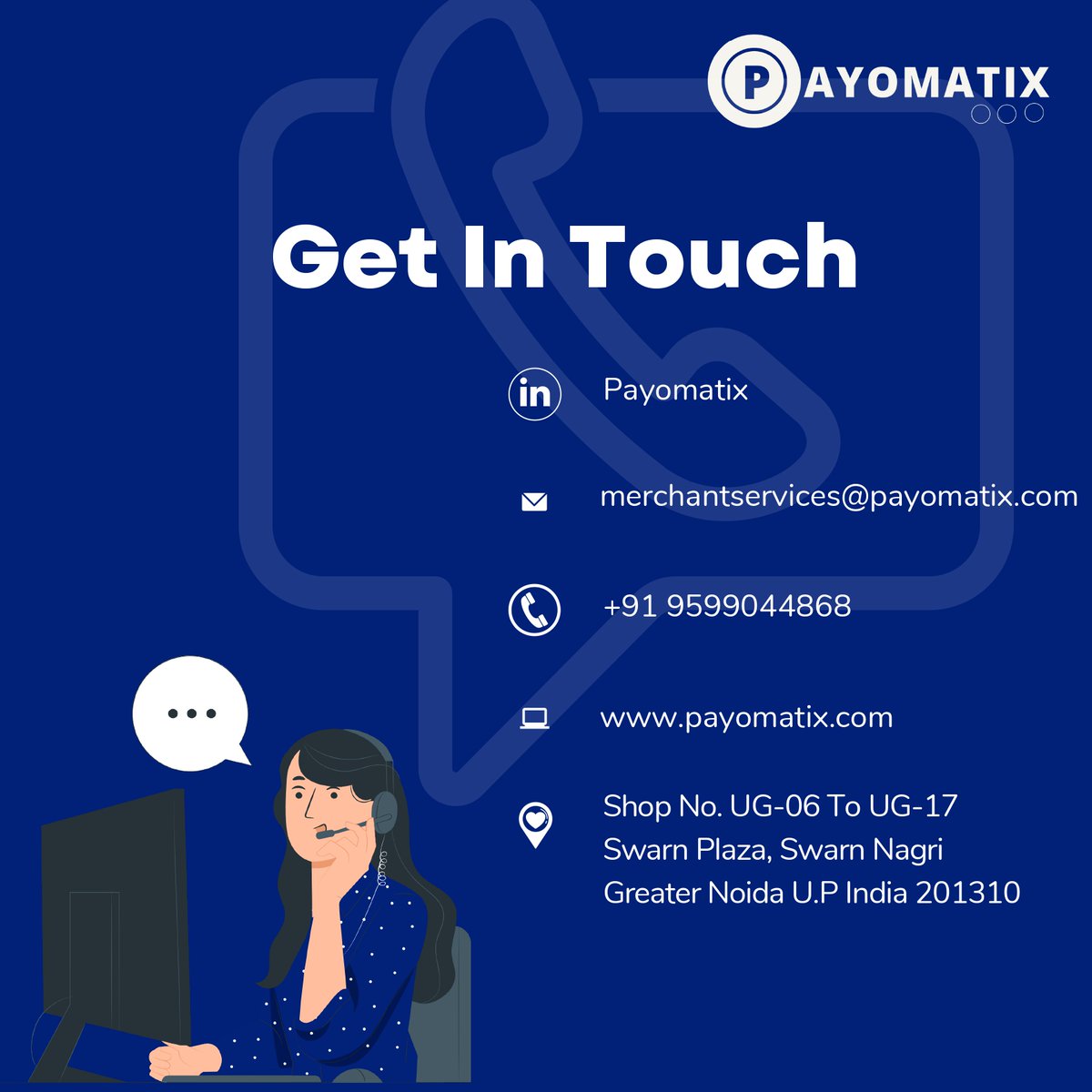 Payomatix: The Key to Global Payment Solutions.

#paymentsolutions #paymentprocessing #paymentgateway #payments #paymentsindustry #paymentintegration