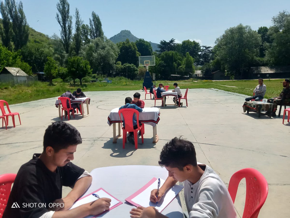 WularBattalion's tweet photo. With the aim to spread awareness about the ill effects of deforestation of forest, global warming and conservation of environment an Essay Writing Competition on World Environment Day was organised by #Watlab Army Camp of Wular Battalion. https://t.co/YaYbblaV2E