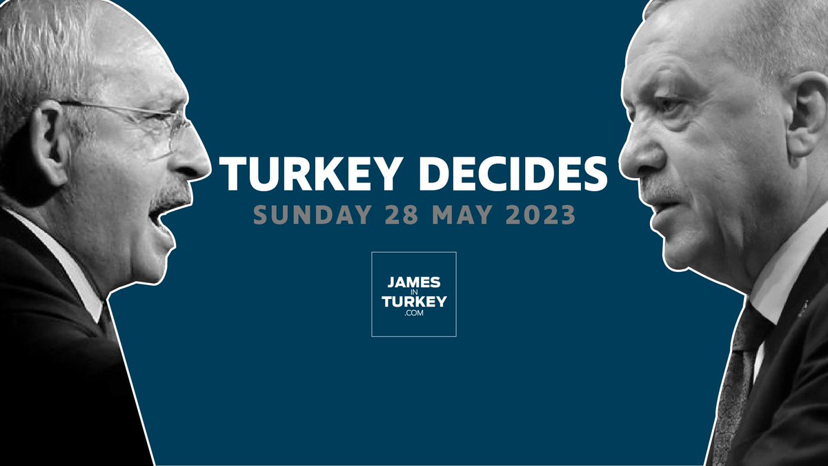 This is it. The day billed as the most consequential election in Turkish history.

It's not hyperbole: voters today have a choice between two very stark visions of how they should be governed not just for the next five years, but the next generation.

A quick🧵on where we are.