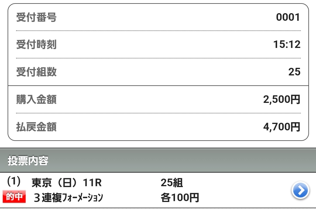 nog_evo's tweet photo. ダービー的中！
ただスキル君が心配、、、 https://t.co/M78jt91O60