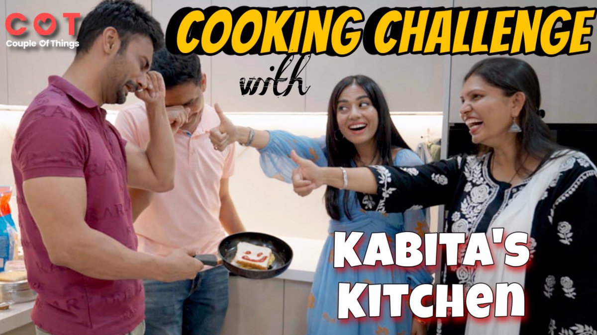 Episode OUT NOW youtu.be/MdOuDWx7Lw0

Its #motivational #challenge #CoupleGoals ❤️

<a href="/AmritaRao/">AMRITA RAO 🇮🇳</a> <a href="/kabitaskitchen/">kabita's kitchen</a>